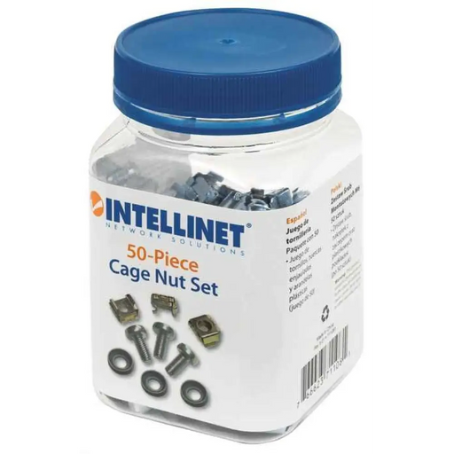 Комплект гайки за клетка Intellinet (опаковка от 50) гайки