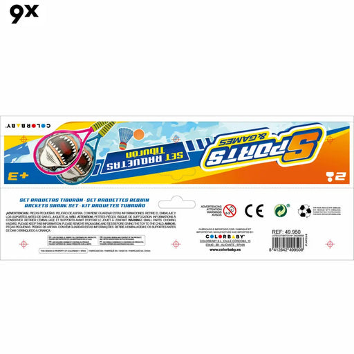 Комплект Хилки Colorbaby 22 x 48 x 1,8 cm (6 броя)