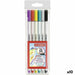 Комплект Химикали с Филц Stabilo Pen 68 Brush Многоцветен
