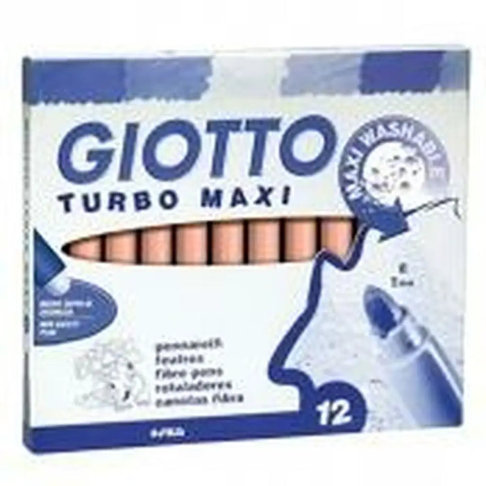 Комплект Химикали с Филц Giotto Turbo Maxi Розов (5 броя)