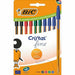 Комплект Химикали Bic Bic Cristal Fine 516356 Зелен