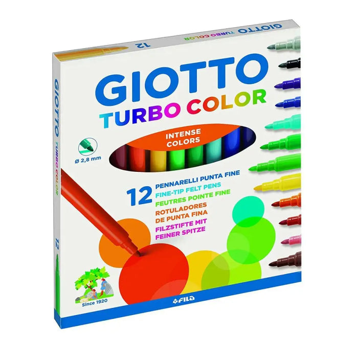 Комплект Химикали с Филц Giotto Turbo Color Многоцветен (10