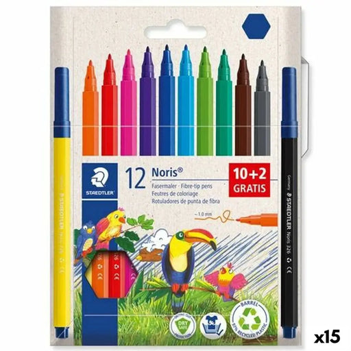 Комплект Химикали с Филц Staedtler 12Noris Многоцветен 12