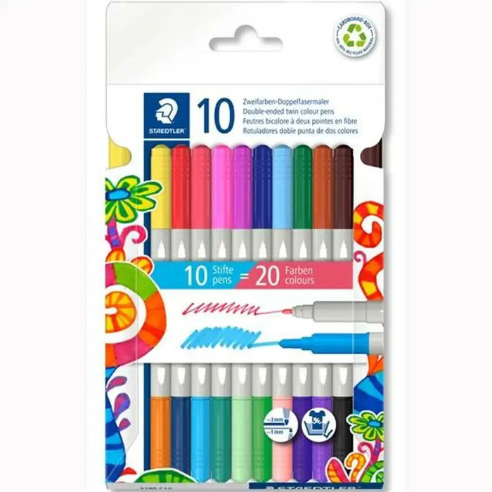 Комплект Химикали с Филц Staedtler Noris 3280 Многоцветен