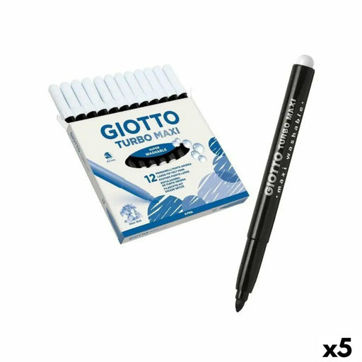 Комплект Химикали с Филц Giotto Turbo Maxi Черен (5 броя)