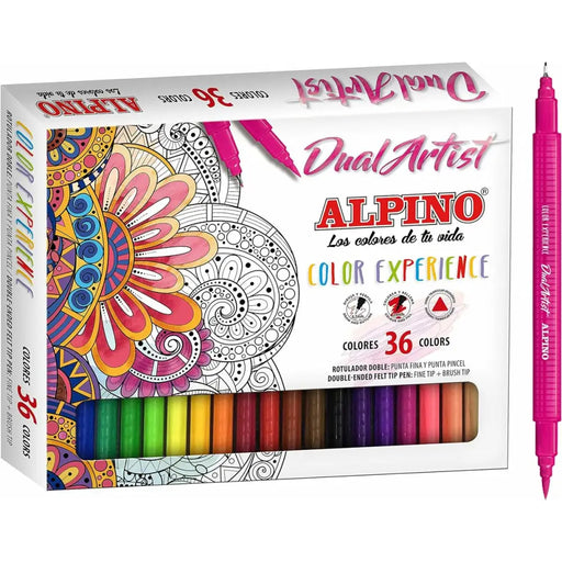 Комплект Химикали с Филц Alpino Dual Artist Многоцветен (8