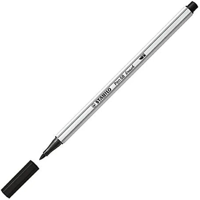 Комплект Химикали с Филц Stabilo Pen 68 Brush 10 Части