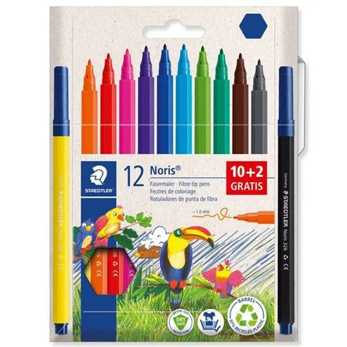 Комплект Химикали с Филц Staedtler 12Noris Многоцветен 12