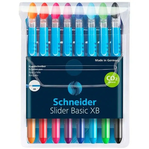 Комплект Химикали Schneider Slider Basic XB 8 Части
