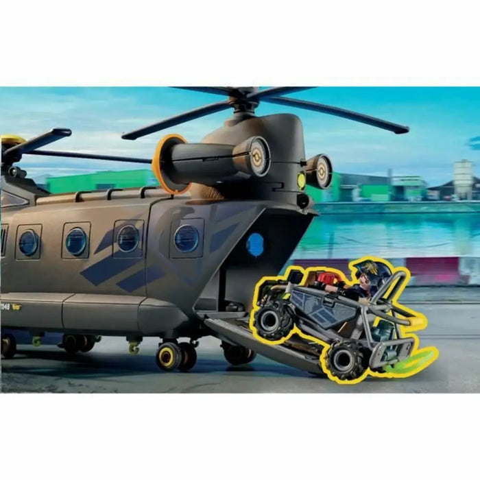 Комплект играчки Playmobil Police Plane City Action