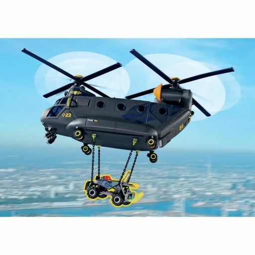 Комплект играчки Playmobil Police Plane City Action