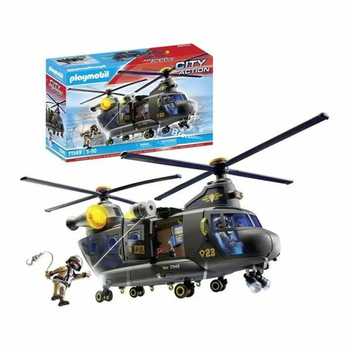 Комплект играчки Playmobil Police Plane City Action