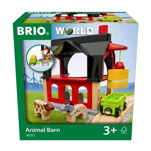 Комплект играчки Ravensburger Animal barn Дървен