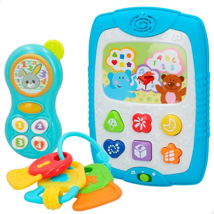 Комплект Играчки за Бебета Winfun 3 Части 13 x 18,5 x 2,5