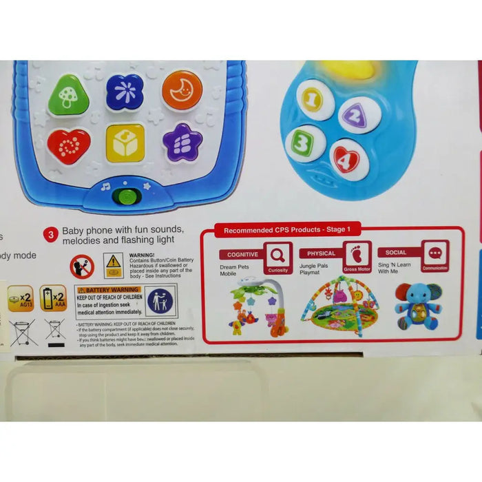 Комплект Играчки за Бебета Winfun 3 Части 13 x 18,5 x 2,5