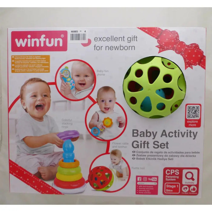 Комплект Играчки за Бебета Winfun 4 броя 13 x 20 x 13 cm