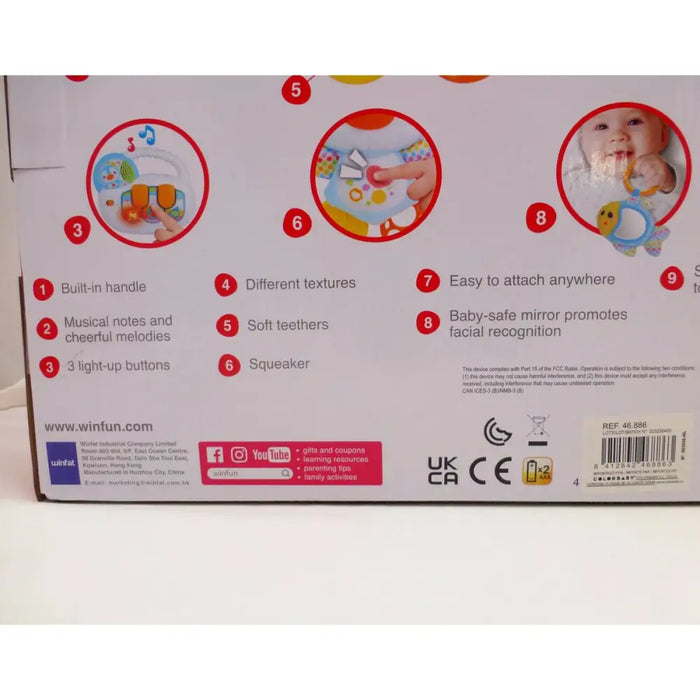 Комплект Играчки за Бебета Winfun 14 x 20,5 x 7,5 cm (4
