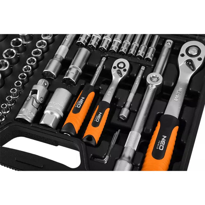 КОМПЛЕКТ ИНСТРУМЕНТИ 110 ЧАСТИ 1/2’’И 1/4’’ NEO 10-211