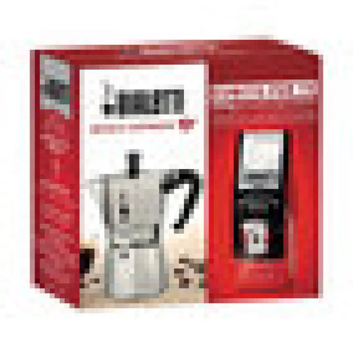 КОМПЛЕКТ КАФЕВАРКА 6Ч. BIALETTI + КАФЕ СИВ 6 ЧАШИ 36