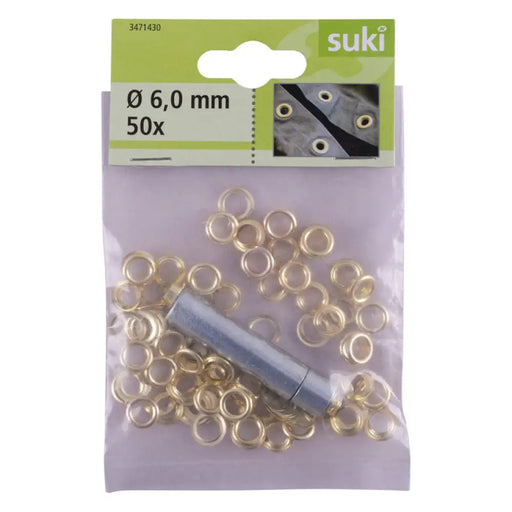 КОМПЛЕКТ КАПСИ И ИНСТРУМЕНТ 6 ММ SUKI 50 БРОЯ