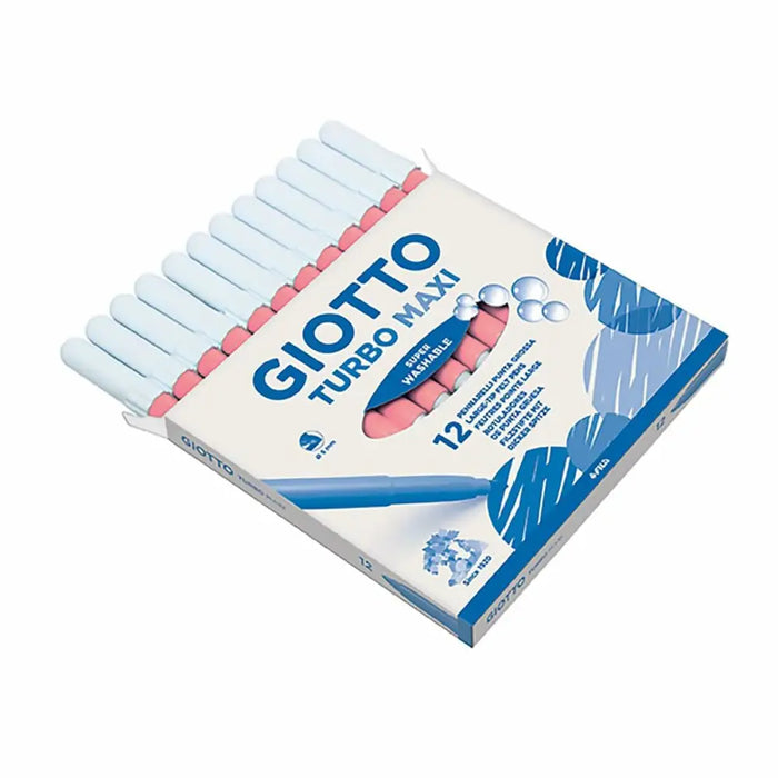 Комплект Химикали с Филц Giotto Turbo Maxi Розов (5 броя)