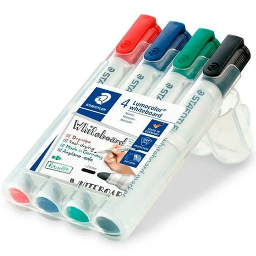 Комплект Химикали с Филц Staedtler Lumocolor Бяла дъска 4