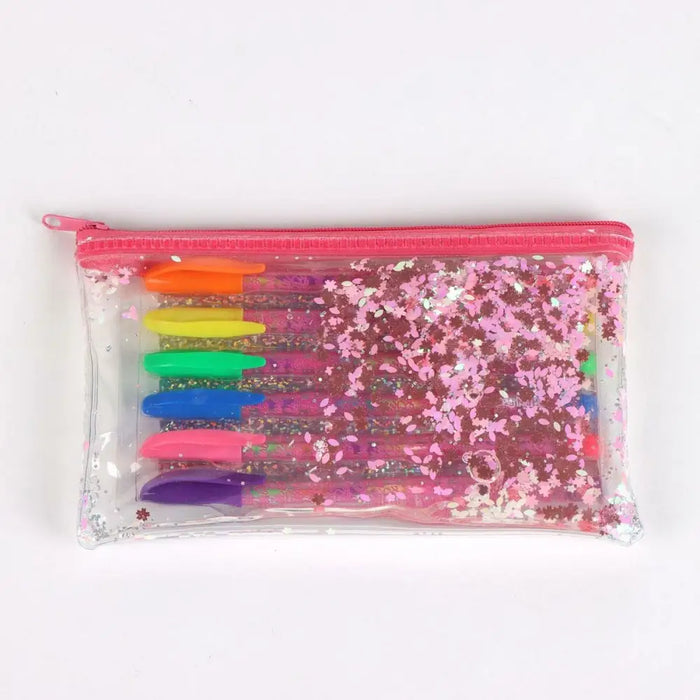 Комплект Химикали Barbie fuchsia