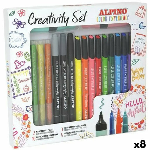 Комплект Химикали с Филц Alpino CREATIVITY COLOR EXPERIENCE