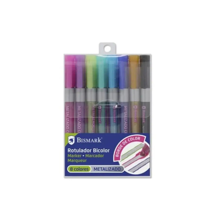 Комплект Химикали с Филц Bismark BICOLOR Многоцветен 8