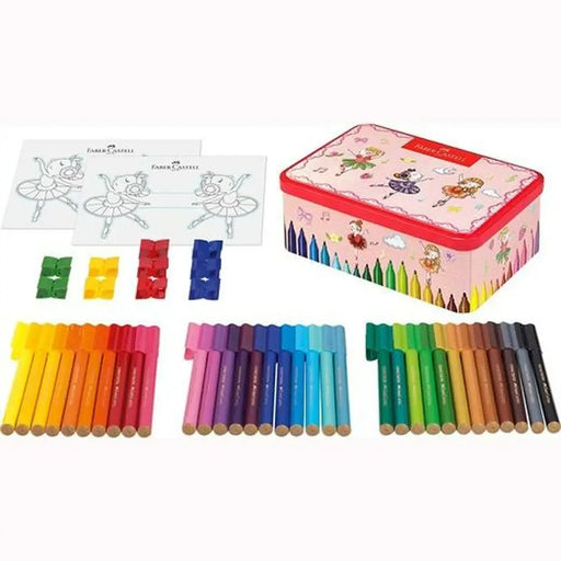 Комплект Химикали с Филц Faber-Castell Connector Метална