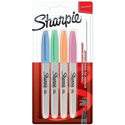 Комплект Химикали с Филц Sharpie 4 Части Многоцветен (3