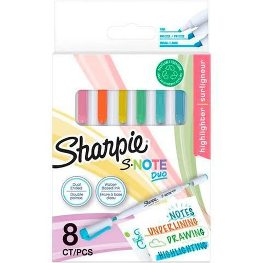 Комплект Химикали с Филц Sharpie S-NOTE DUO Многоцветен