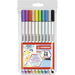 Комплект Химикали с Филц Stabilo Pen 68 Brush 10 Части