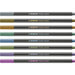 Комплект Химикали с Филц Stabilo Pen 68 metallic 8 Части