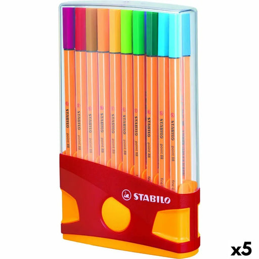 Комплект Химикали с Филц Stabilo POINT 88 Многоцветен 20