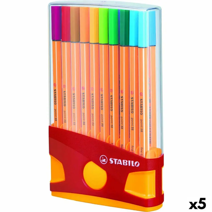 Комплект Химикали с Филц Stabilo POINT 88 Многоцветен 20