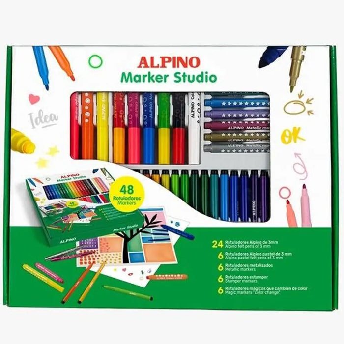 Комплект Химикали с Филц Alpino MARKER STUDIO Многоцветен