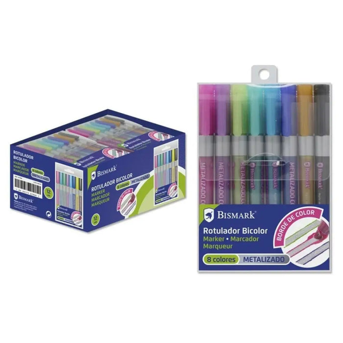 Комплект Химикали с Филц Bismark BICOLOR Многоцветен 8