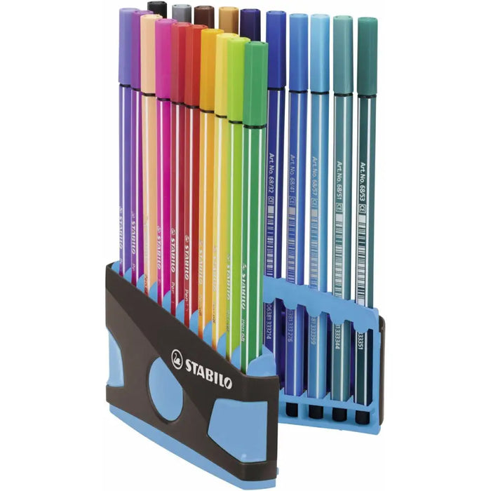 Комплект Химикали с Филц Stabilo Pen 68 Color Parade