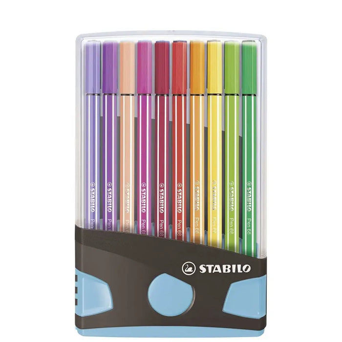 Комплект Химикали с Филц Stabilo Pen 68 Color Parade