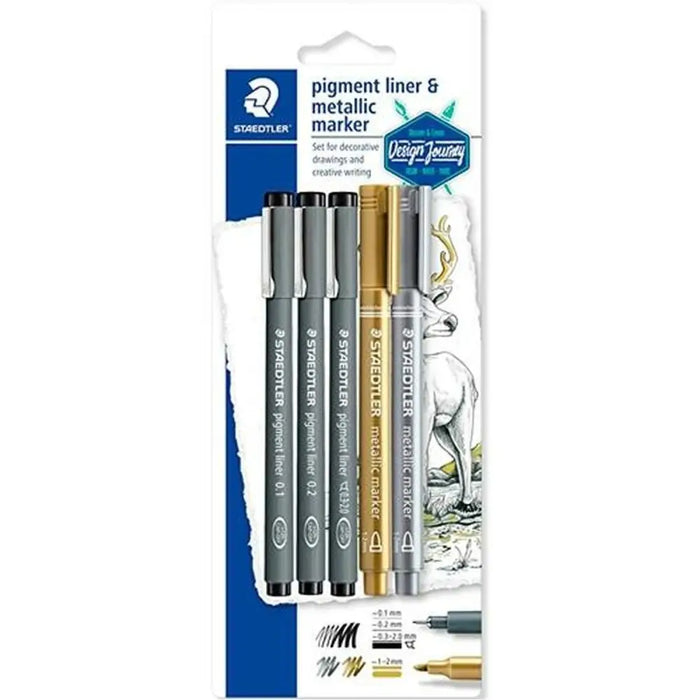 Комплект Химикали с Филц Staedtler Design Journey (10 броя)