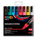 Комплект Химикали с Филц Uni-Ball POSCA Basic PC-5M