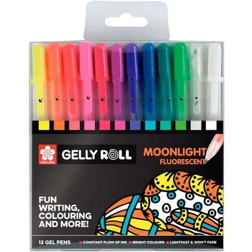 Комплект Химикали Talens Sakura Gelly Roll Moonlight 12