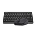 Комплект клавиатура и мишка A4TECH FG1112 Черен