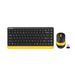 Комплект клавиатура и мишка A4TECH Fstyler FG1110 Безжичен
