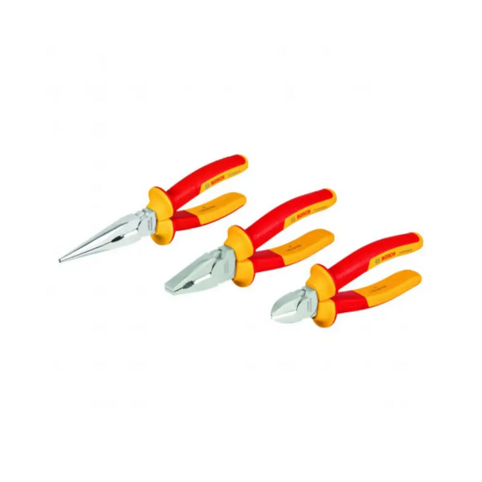 КОМПЛЕКТ КЛЕЩИ 1000V 3БР BOSCH PRO