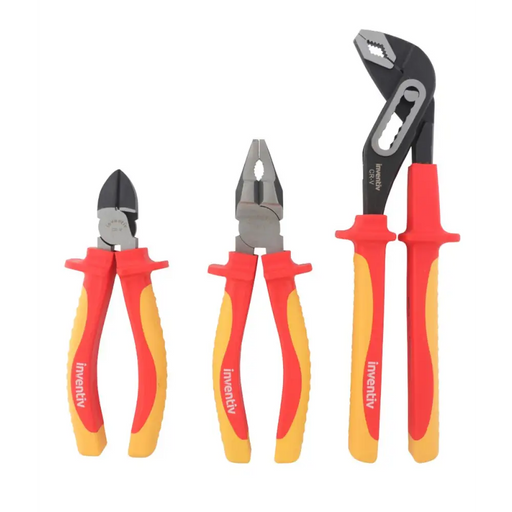 КОМПЛЕКТ КЛЕЩИ 1000V 3БР. INVENTIV