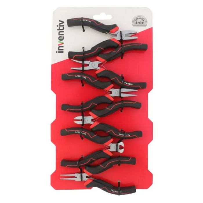 КОМПЛЕКТ КЛЕЩИ МИНИ 6БР. INVENTIV
