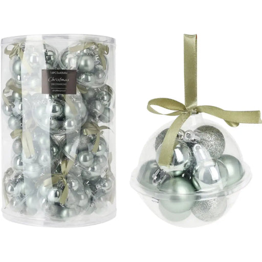 КОМПЛЕКТ КОЛЕДНИ ТОПКИ 14БР 4CM HOME & STYLING CAN216100