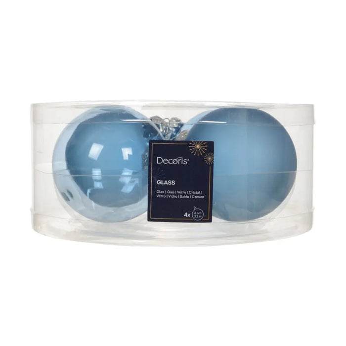 КОМПЛЕКТ КОЛЕДНИ ТОПКИ 8CM 4БР KAEMINGK 141937